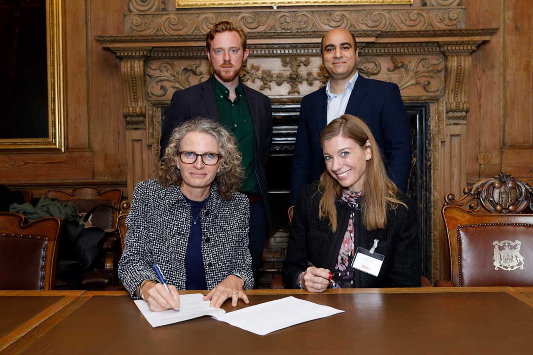 UoE - Tunstall Signing MoU